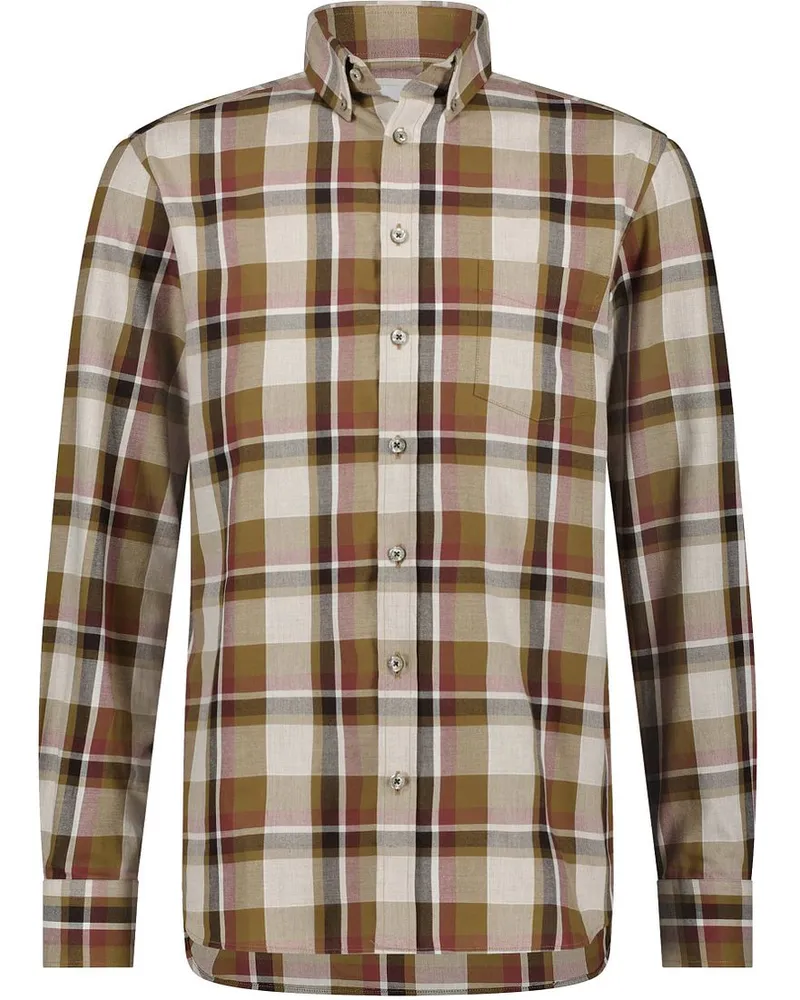 State of Art Hemd Kariert Rot Multicolour