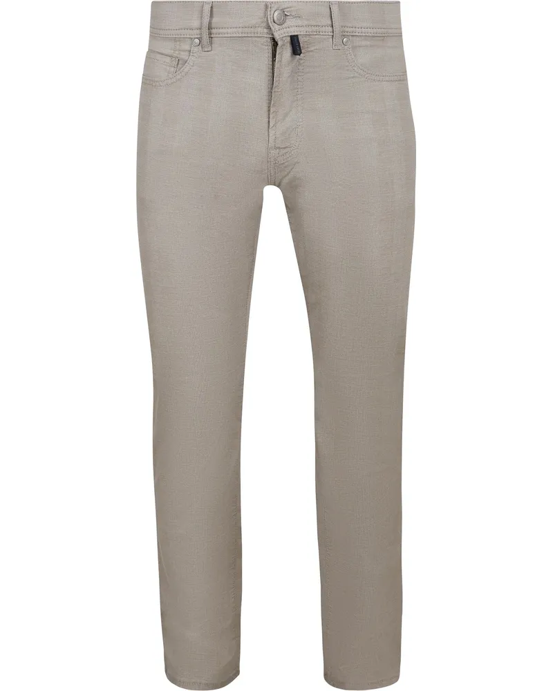 Pierre Cardin Trousers Laval Checks Beige Beige