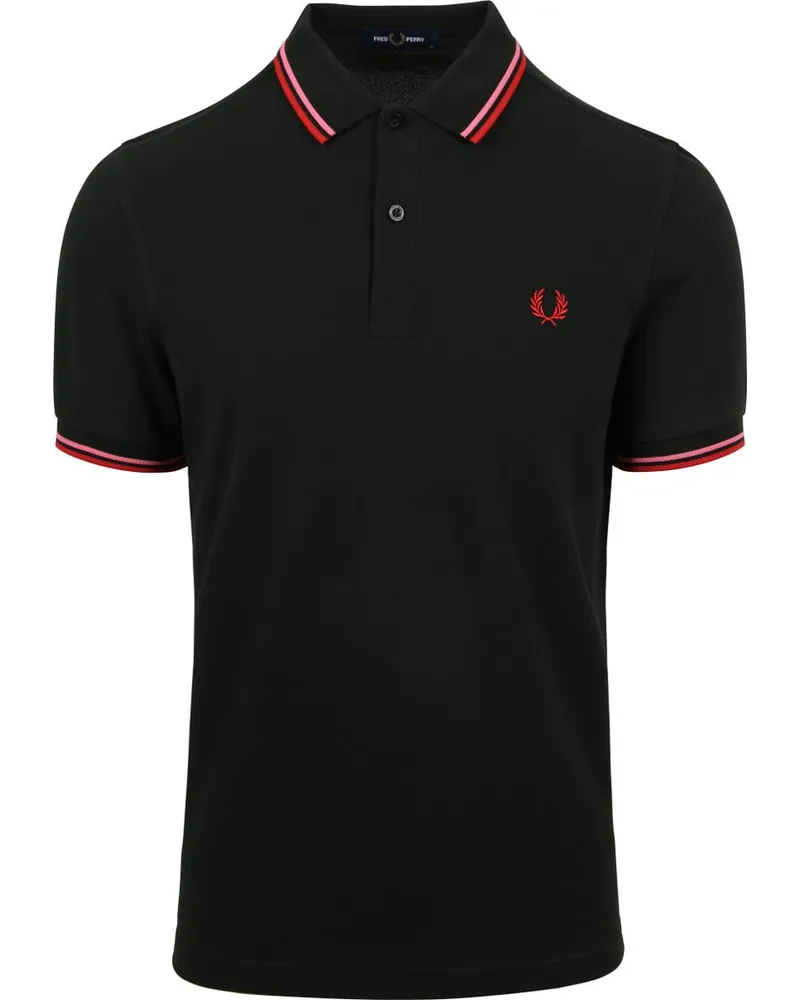 Fred Perry Polo Dunkelgrün M3600 Grün