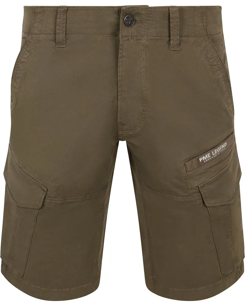 PME Legend Nordrop Cargo Shorts Olive Dunkelgrün