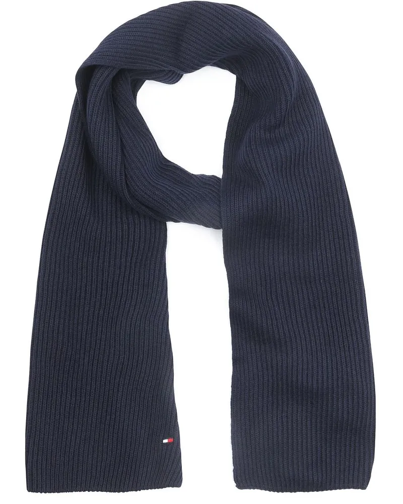Tommy Hilfiger Rib Schal Navyblau Dunkelblau