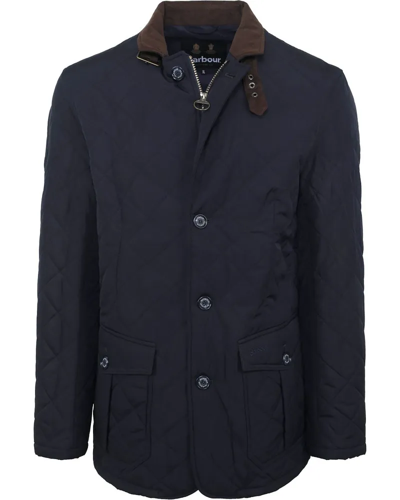 Barbour Steppjacke Quilted Lutz Navy Blau