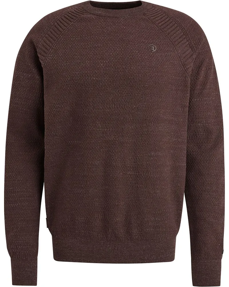 Cast Iron Pullover Heather Plated Braun Braun