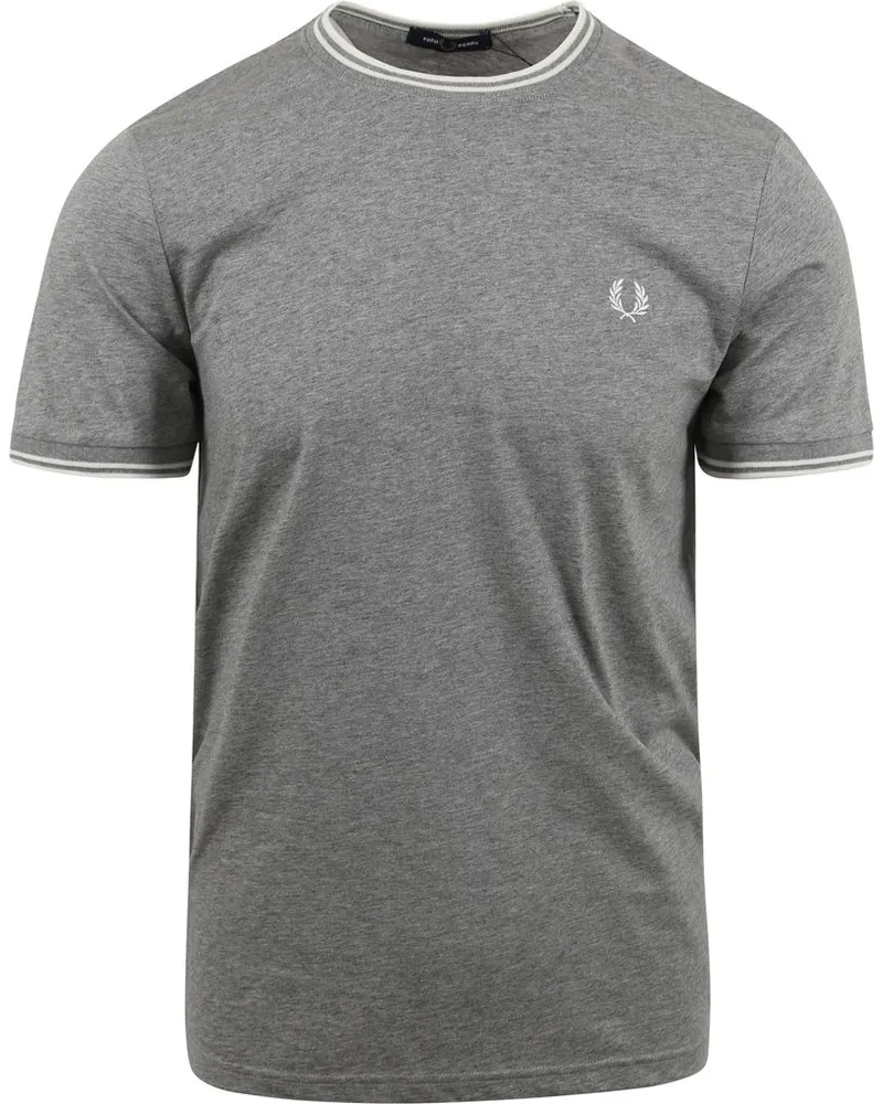 Fred Perry T-shirt M1588 Grau Grau