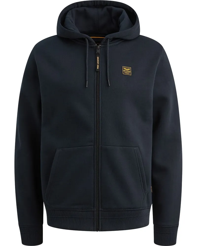 PME Legend Strickjacke Hooded Navy Dunkelblau