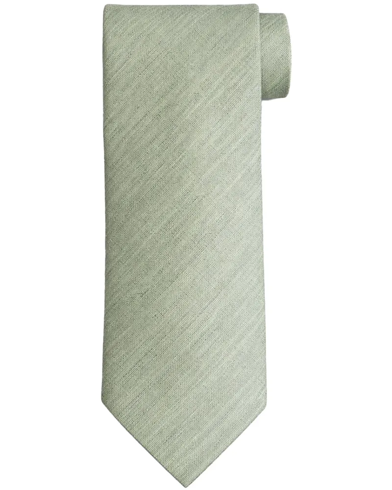 Suitable Seide Krawatte Two Toned Grün Grün