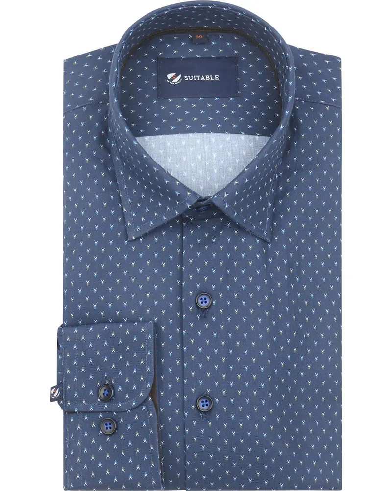 Suitable Arrow Hemd Navy Dunkelblau