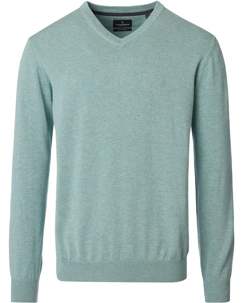 CasaModa Pullover Hellgrün Grün