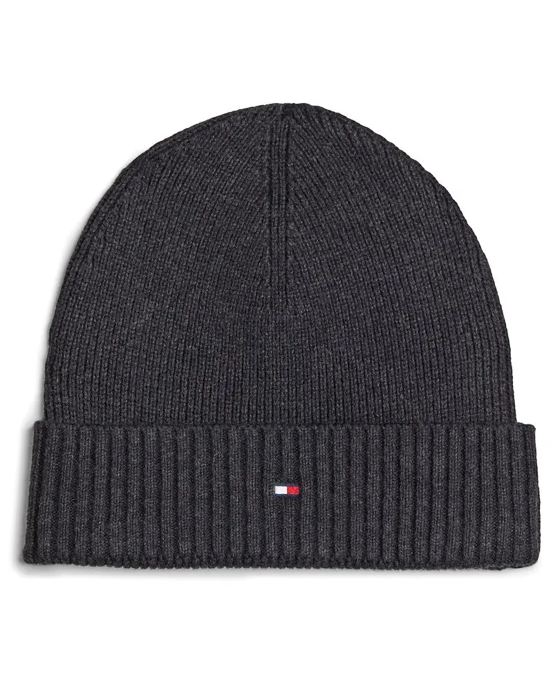 Tommy Hilfiger Knitted Mütze Grau Grau