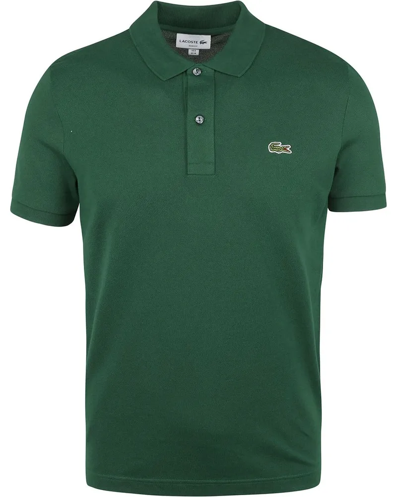 Lacoste Poloshirt Pique Grun Dunkelgrün