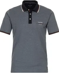 CasaModa Poloshirt Logo Navy Dunkelblau