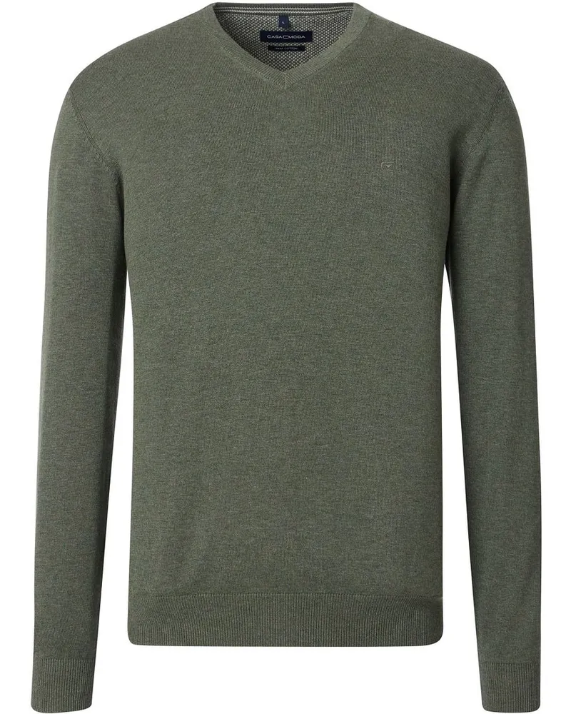 CasaModa Pullover Grün Grün