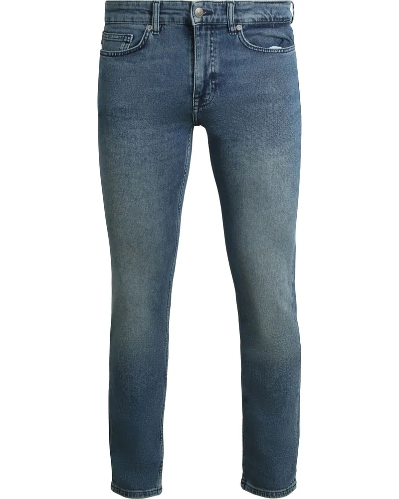HUGO BOSS Delaware Jeans Mittelblau Dunkelblau