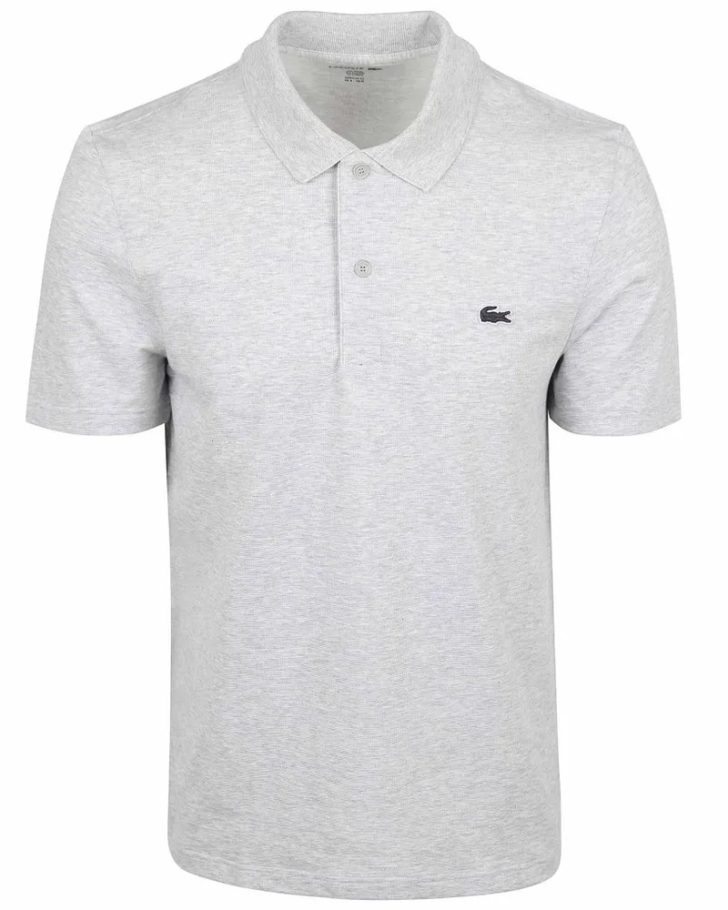 Lacoste Poloshirt Atmungsaktiv Grau Grau