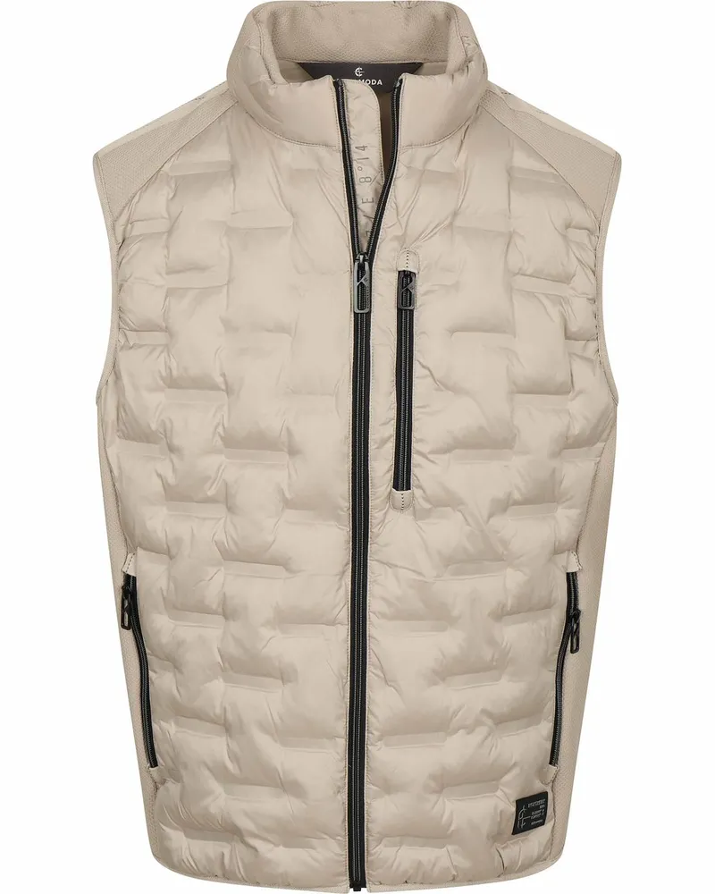 CasaModa Bodywarmer Hybrid Puffer Kit Grau
