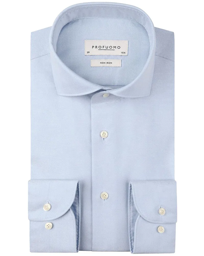 Profuomo Oxford Hemd Hellblau Hellblau