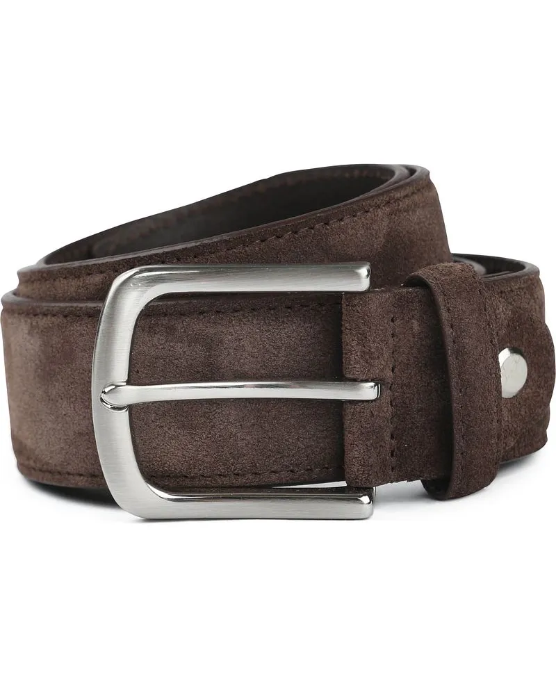 Suitable Ledergürtel Wildleder Hellbraun Braun