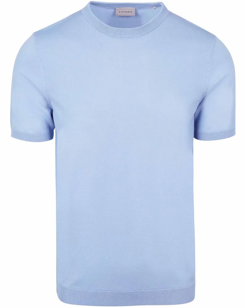 Suitable Knitted T-shirt Wap Hellblau Hellblau