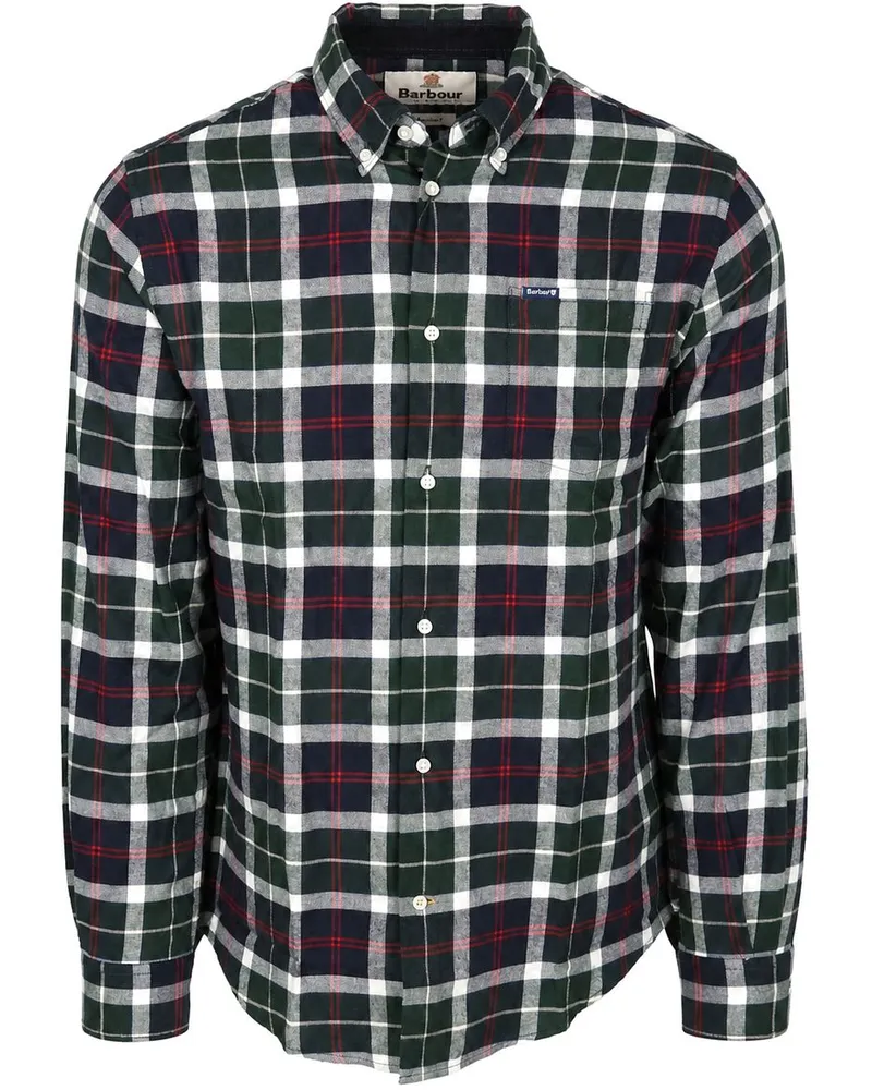 Barbour Fortrose Hemd Tartan Evergreen Multicolour