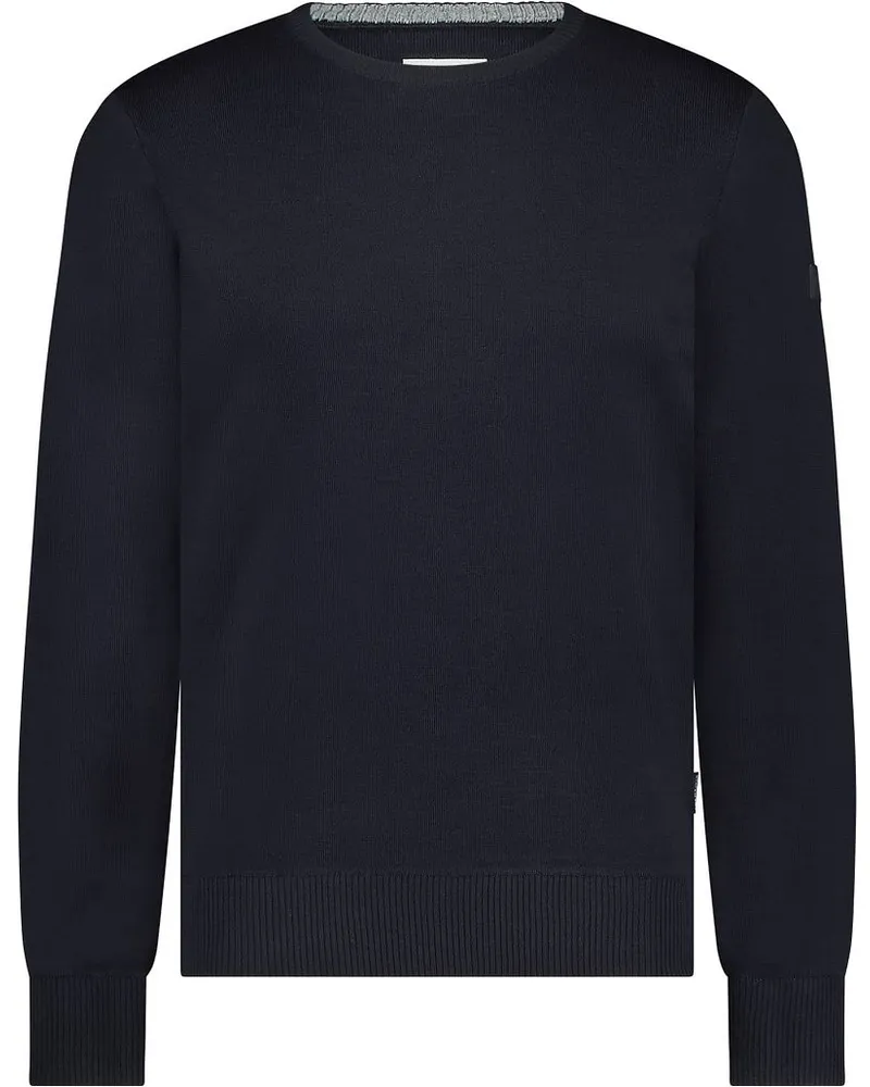 State of Art Pullover Wool Blend Navy Blau