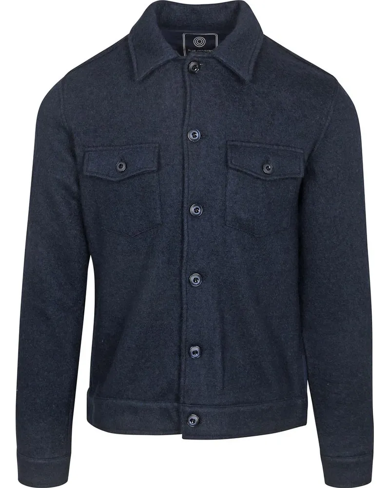Blue Industry Hemdjacke Milano Navy Dunkelblau