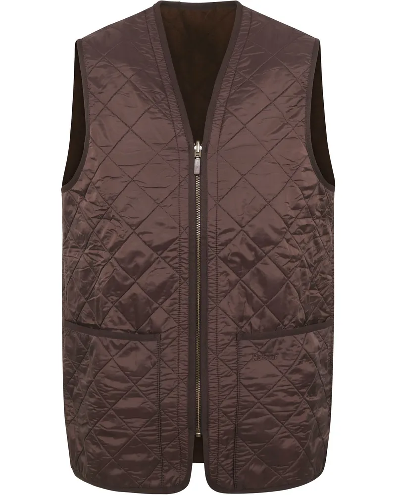 Barbour Innenfutter Polarquilt Braun Braun