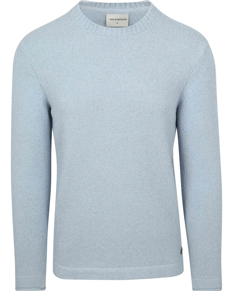 No Excess Pullover Frote Hellblau Hellblau