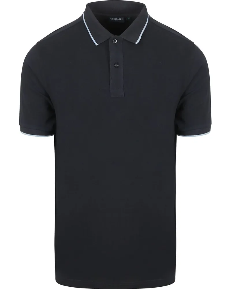 Suitable Respect Poloshirt Tip Ferry Navy Dunkelblau