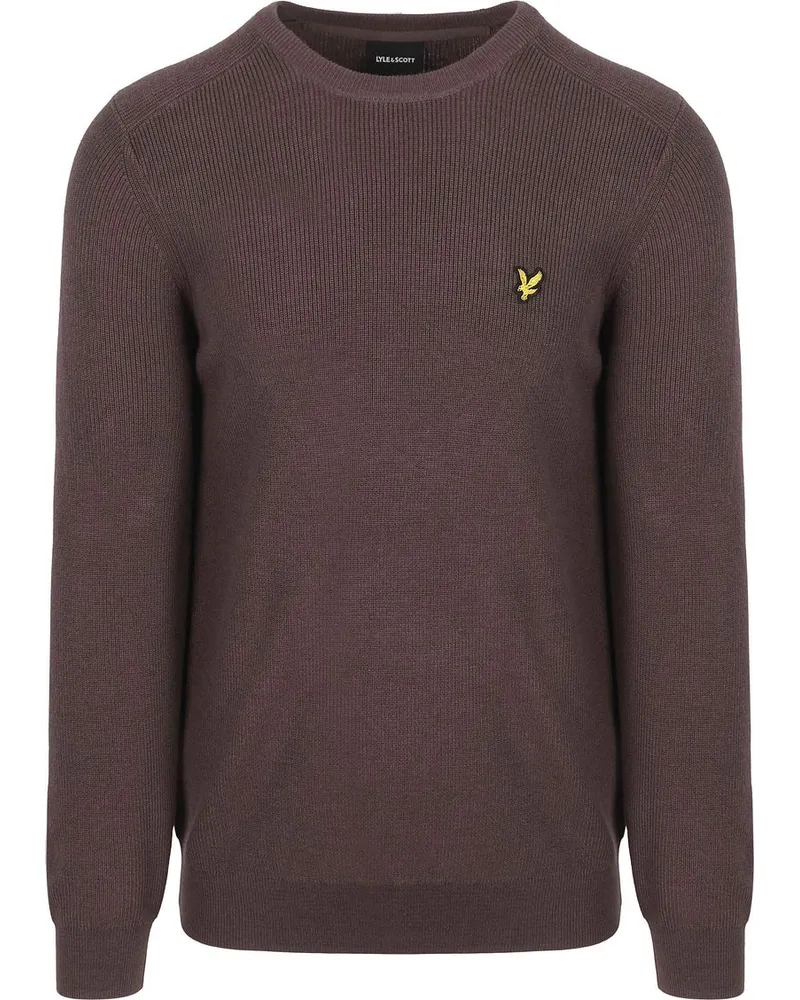 Lyle & Scott Lyle & Scott Rib Pullover Braun Braun