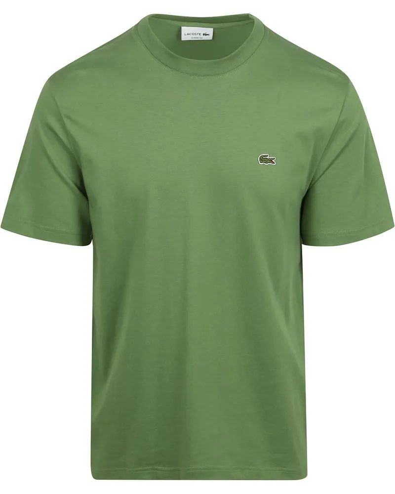 Lacoste T-Shirt Grün Grün