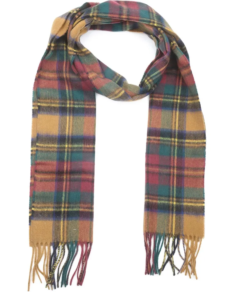 Barbour Schal New Check Tartan Gold Multicolour