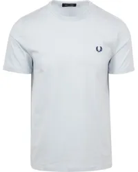 Fred Perry Ringer T-Shirt hellblau Hellblau