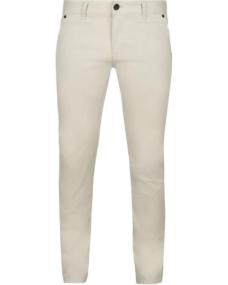 PME Legend American Classic Chino Moonstruck Grau Wollweiß