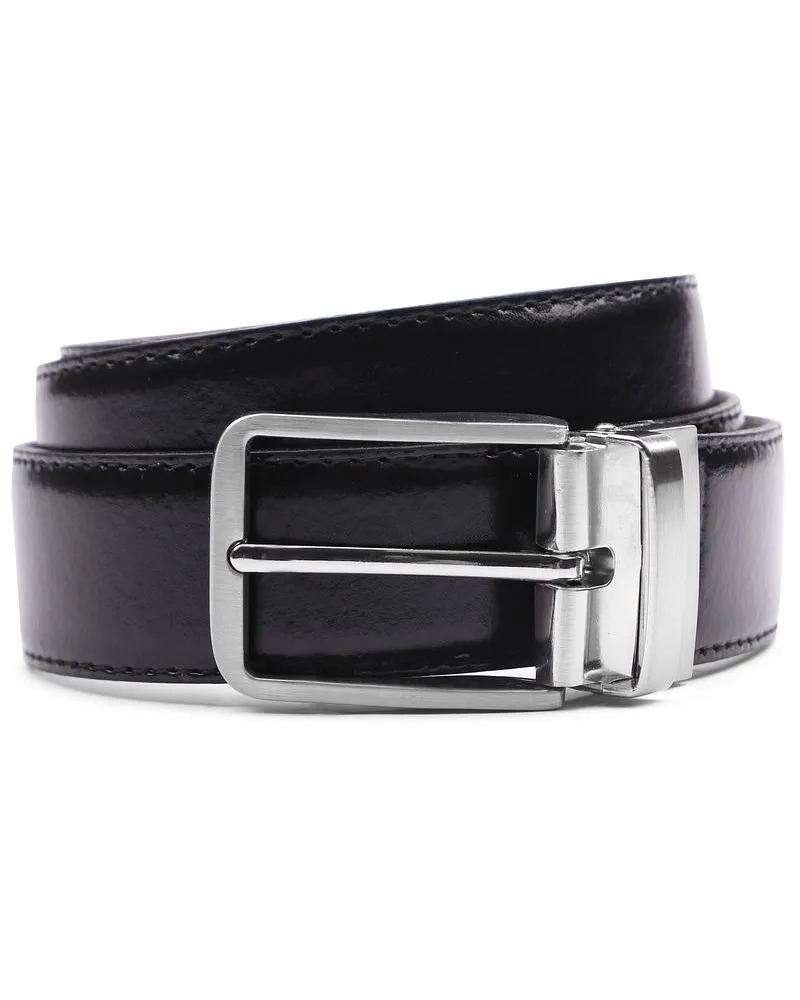 Suitable Ledergürtel Schwarz Leder Schwarz