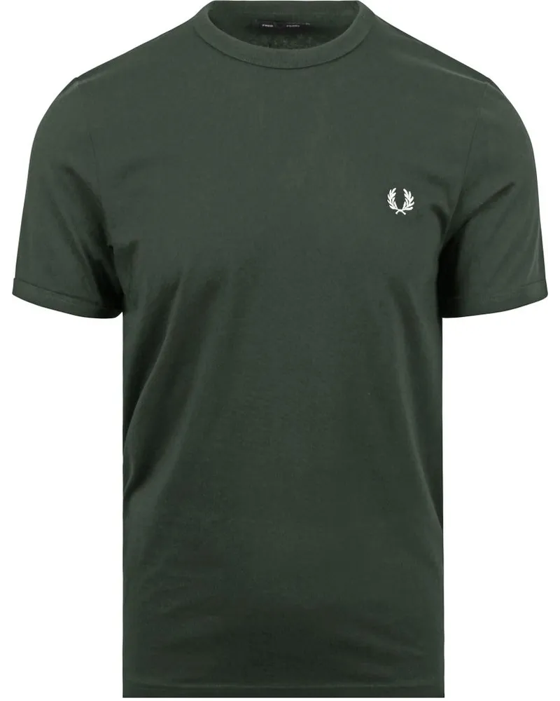 Fred Perry T-Shirt Dunkelgrün T50 Grün