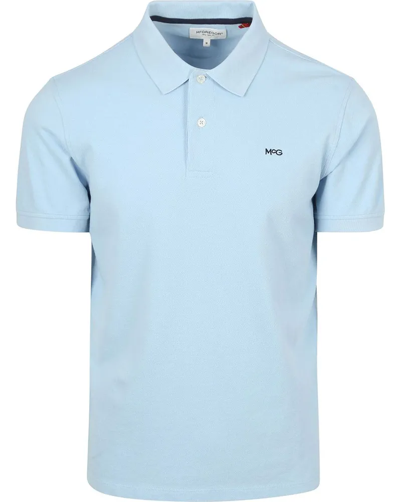 McGregor Piqué Poloshirt Hellblau Hellblau