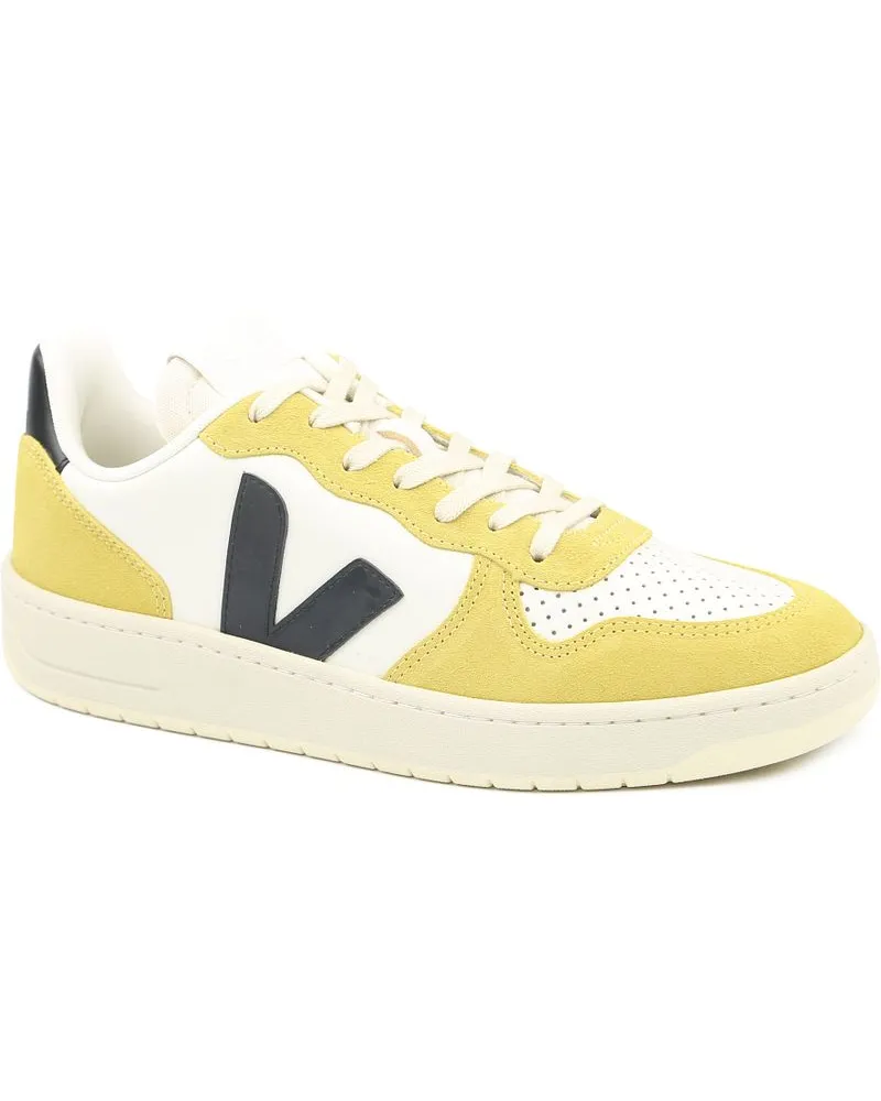 VEJA Sneakers V-10 Gelb Blau