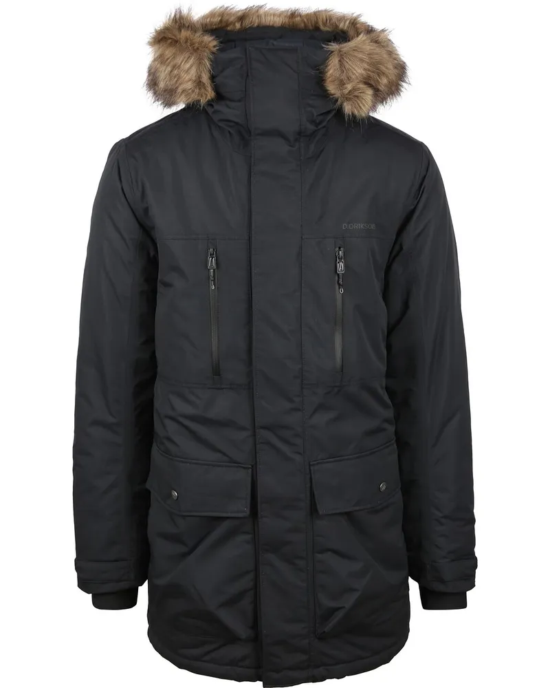 Didriksons 1913 Parka Marco Navyblau Dunkelblau