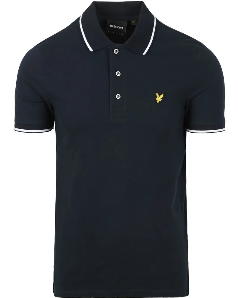 Lyle & Scott Polo Tipped Navy Dunkelblau