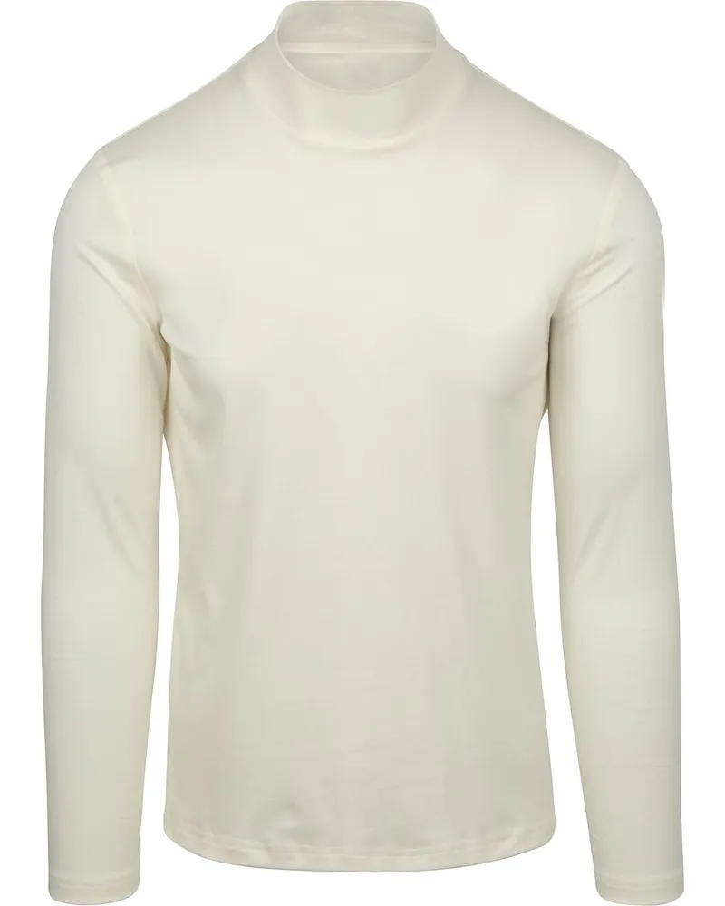 DESOTO Turtleneck Pullover Off White Wollweiß