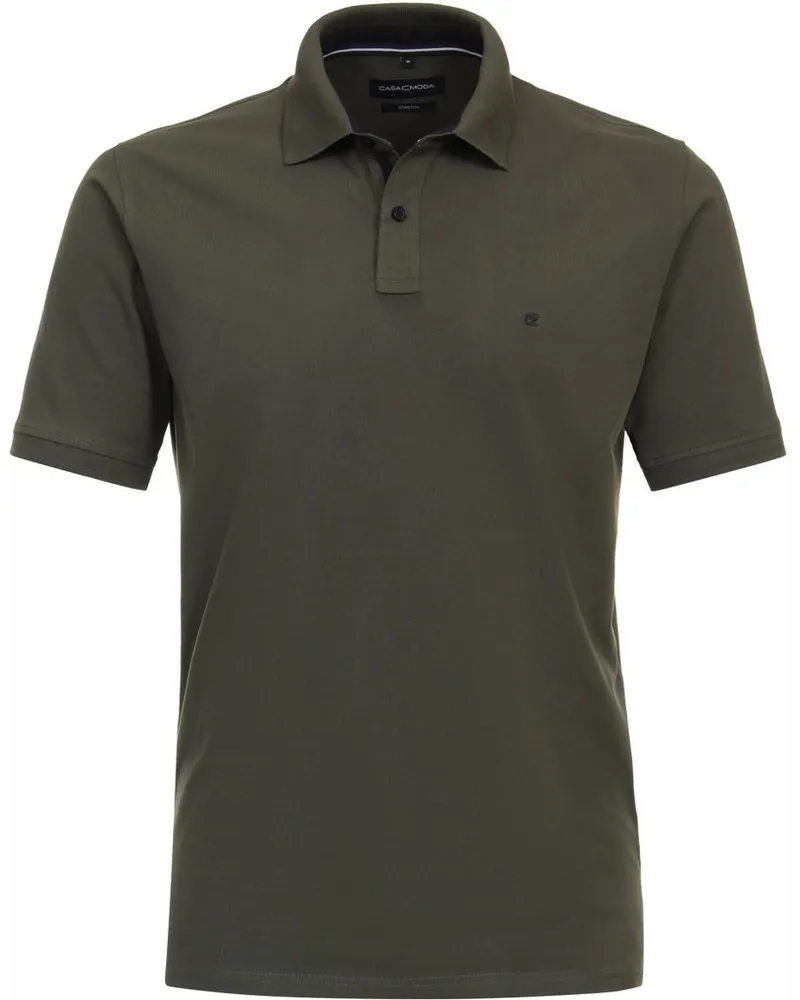 CasaModa Poloshirt Dunkelgrün Dunkelgrün