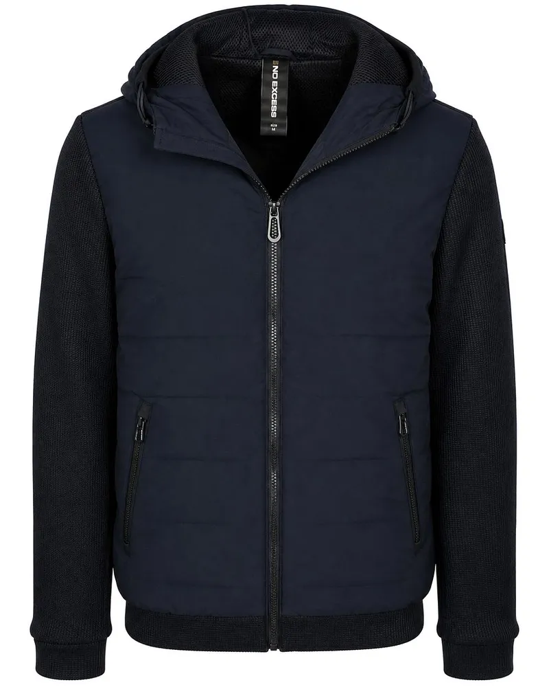 No Excess Jacke Sealed Navy Dunkelblau