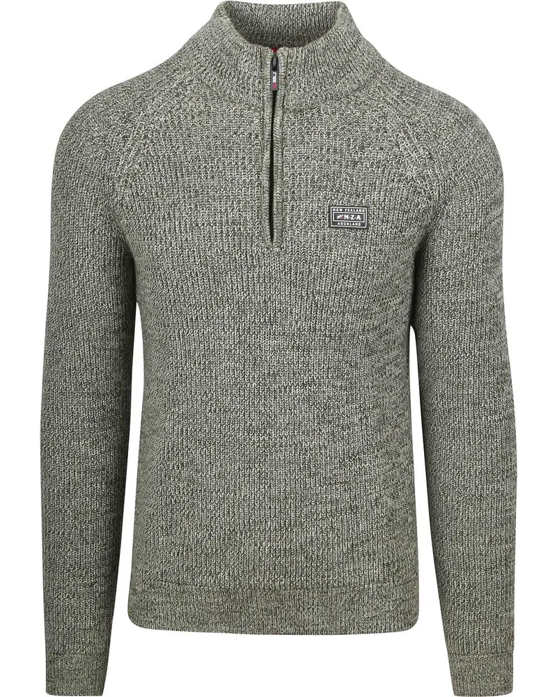 New Zealand Auckland NZA) Half Zip Pullover Drake Grün Grün