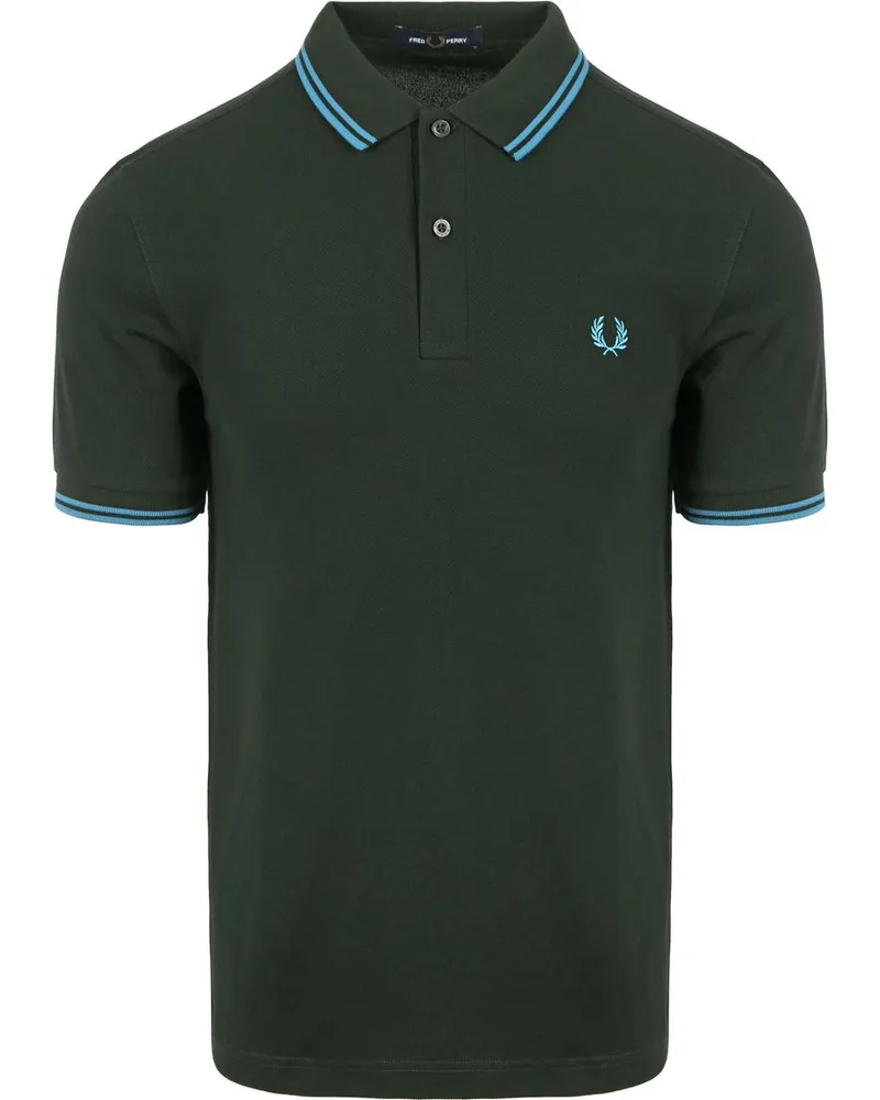 Fred Perry Polo M3600 Dunkelgrün W64 Grün