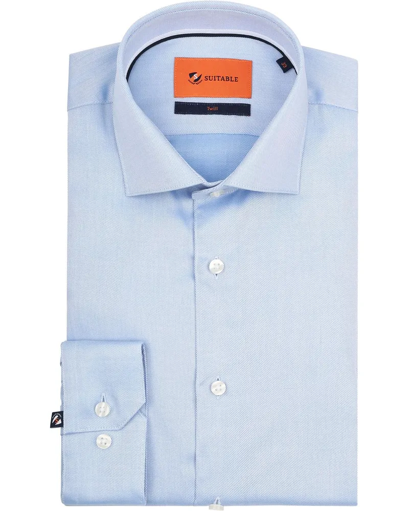 Suitable Hemd Blau DR-04 Hellblau