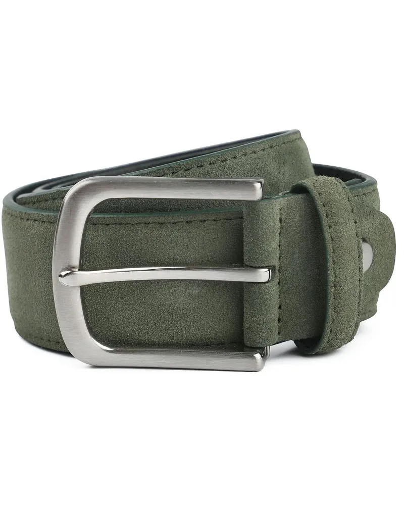 Suitable Ledergürtel Wildleder Grün Grün