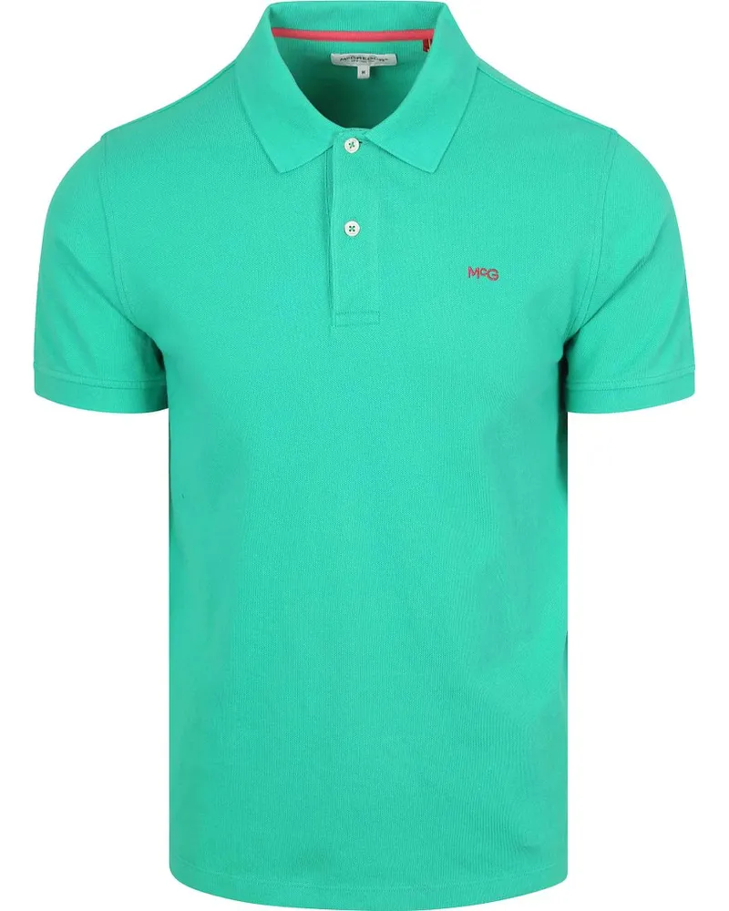 McGregor Piqué Poloshirt Mittelgrün Grün