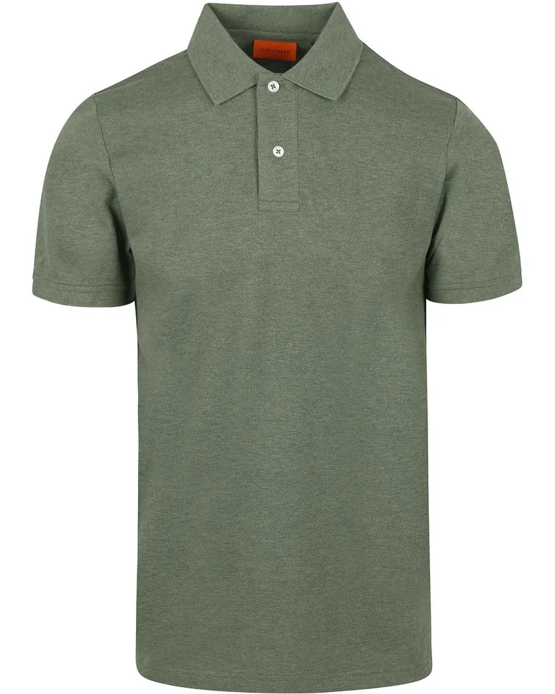 Suitable Mang Poloshirt Hellgrün Grün