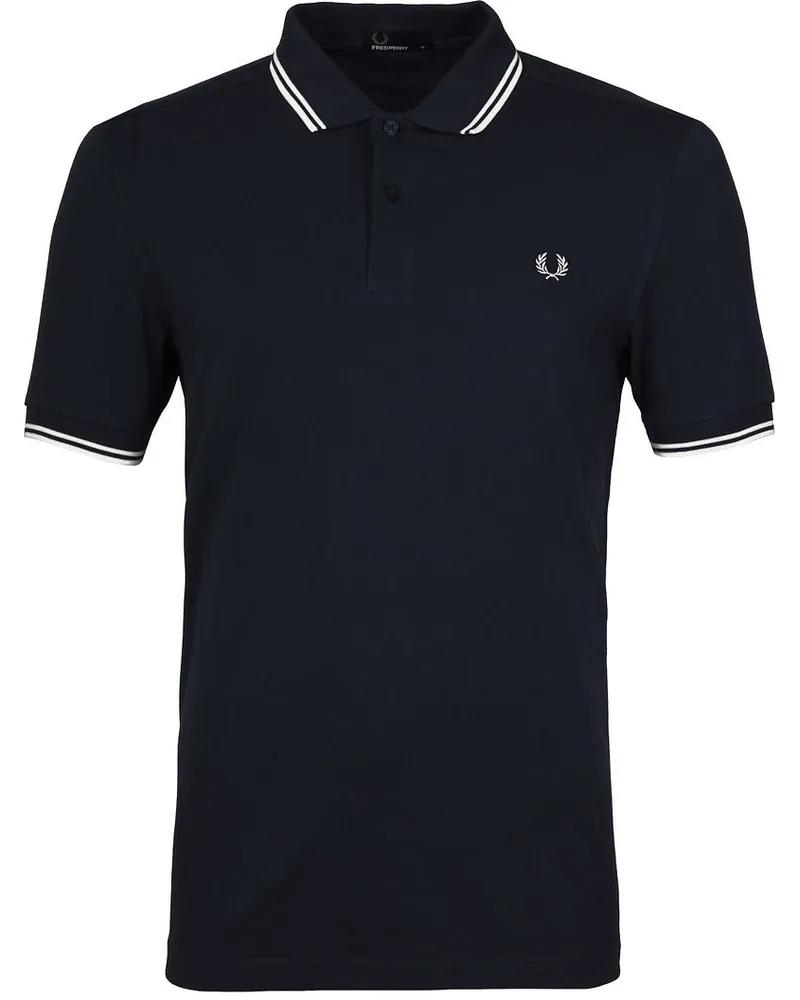Fred Perry Poloshirt M3600 Mid Blau V35 Blau