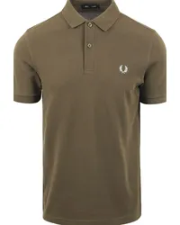 Fred Perry Polo M6000 Dunkelgrün Grün